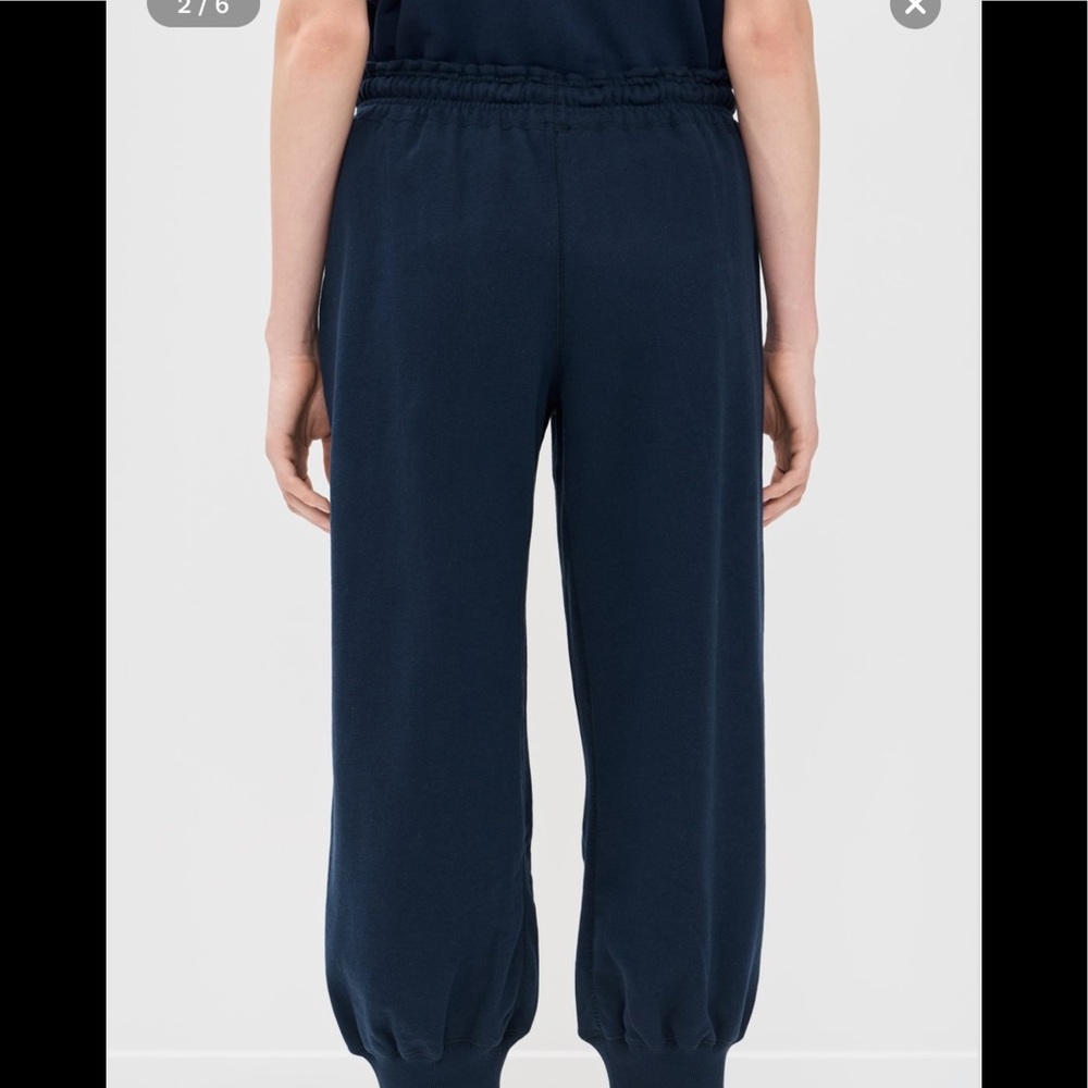 FP MOVEMENT flutter cropped joggers. Navy - Picture 2 of 6